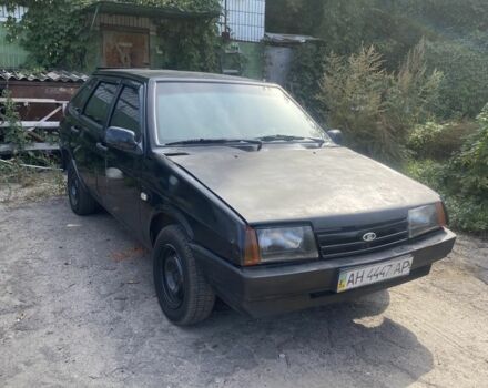 Черный ВАЗ 2109, объемом двигателя 1.5 л и пробегом 106 тыс. км за 900 $, фото 1 на Automoto.ua