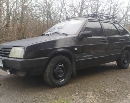 Черный ВАЗ 2109, объемом двигателя 1.5 л и пробегом 245 тыс. км за 1421 $, фото 2 на Automoto.ua