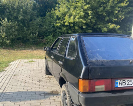 Черный ВАЗ 2109, объемом двигателя 1.3 л и пробегом 80 тыс. км за 900 $, фото 4 на Automoto.ua