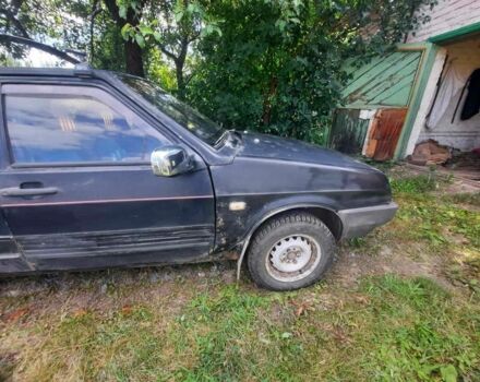Черный ВАЗ 2109, объемом двигателя 1.3 л и пробегом 200 тыс. км за 550 $, фото 3 на Automoto.ua