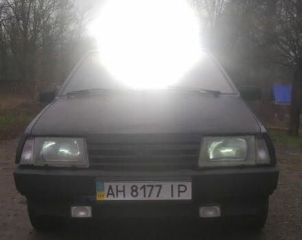 Черный ВАЗ 2109, объемом двигателя 1.5 л и пробегом 245 тыс. км за 1421 $, фото 1 на Automoto.ua