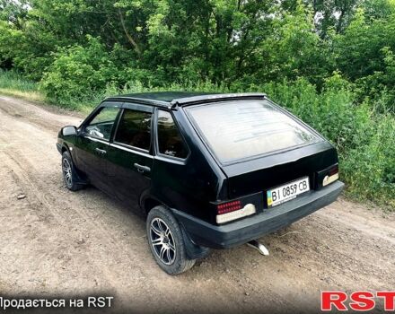 Черный ВАЗ 2109, объемом двигателя 1.5 л и пробегом 322 тыс. км за 1199 $, фото 3 на Automoto.ua