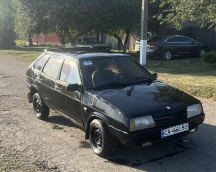 Черный ВАЗ 2109, объемом двигателя 1.5 л и пробегом 100 тыс. км за 650 $, фото 2 на Automoto.ua
