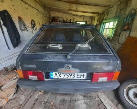 Черный ВАЗ 2109, объемом двигателя 1.3 л и пробегом 200 тыс. км за 550 $, фото 1 на Automoto.ua