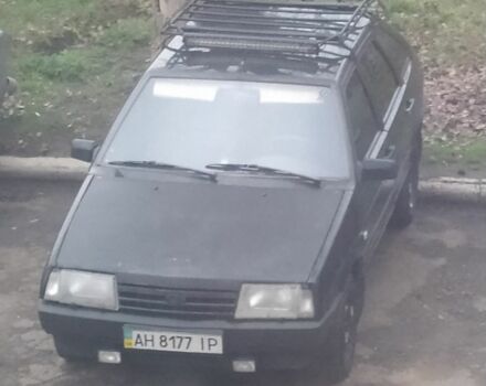 Черный ВАЗ 2109, объемом двигателя 1.5 л и пробегом 245 тыс. км за 1421 $, фото 4 на Automoto.ua