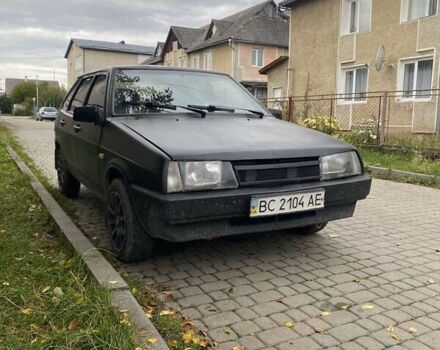 Черный ВАЗ 2109, объемом двигателя 1.5 л и пробегом 440 тыс. км за 850 $, фото 1 на Automoto.ua