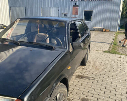 Черный ВАЗ 2109, объемом двигателя 1.3 л и пробегом 80 тыс. км за 900 $, фото 1 на Automoto.ua