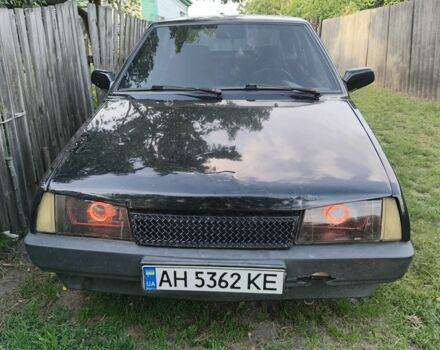 Черный ВАЗ 2109, объемом двигателя 1.5 л и пробегом 50 тыс. км за 800 $, фото 4 на Automoto.ua