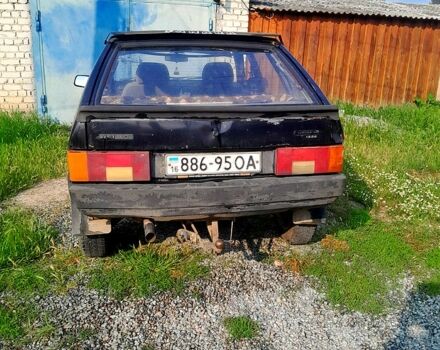 Черный ВАЗ 2109, объемом двигателя 1.5 л и пробегом 0 тыс. км за 750 $, фото 5 на Automoto.ua