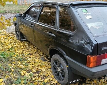 Черный ВАЗ 2109, объемом двигателя 1.5 л и пробегом 120 тыс. км за 1619 $, фото 3 на Automoto.ua