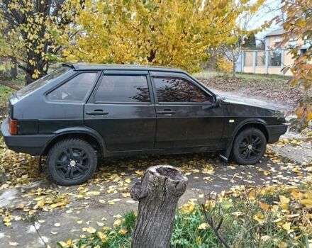 Черный ВАЗ 2109, объемом двигателя 1.5 л и пробегом 120 тыс. км за 1619 $, фото 1 на Automoto.ua
