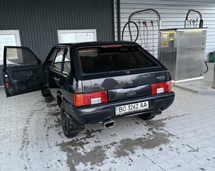Черный ВАЗ 2109, объемом двигателя 1.5 л и пробегом 320 тыс. км за 800 $, фото 2 на Automoto.ua