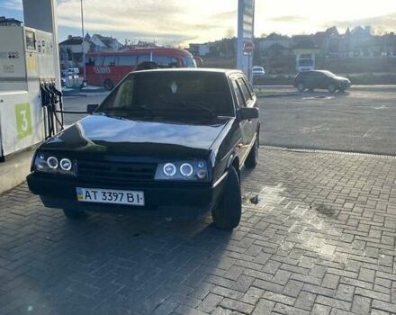 Чорний ВАЗ 2109, об'ємом двигуна 1.5 л та пробігом 200 тис. км за 1600 $, фото 1 на Automoto.ua