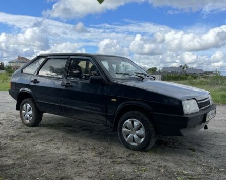 Черный ВАЗ 2109, объемом двигателя 1.5 л и пробегом 100 тыс. км за 650 $, фото 2 на Automoto.ua
