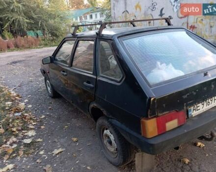 Черный ВАЗ 2109, объемом двигателя 1.5 л и пробегом 100 тыс. км за 700 $, фото 1 на Automoto.ua