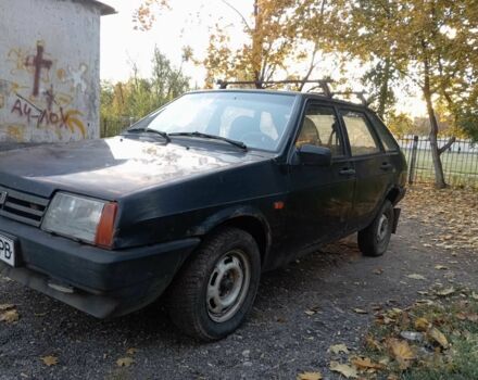 Черный ВАЗ 2109, объемом двигателя 1.5 л и пробегом 100 тыс. км за 714 $, фото 13 на Automoto.ua