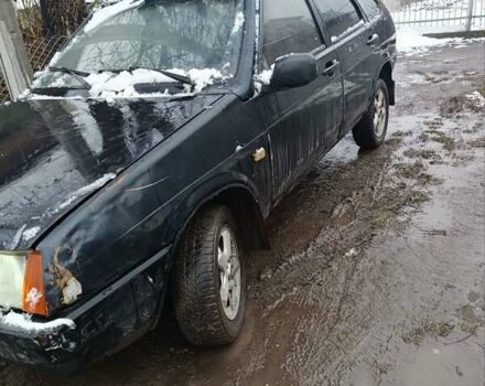 Черный ВАЗ 2109, объемом двигателя 1.46 л и пробегом 150 тыс. км за 600 $, фото 7 на Automoto.ua