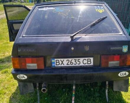 Черный ВАЗ 2109, объемом двигателя 1.5 л и пробегом 127 тыс. км за 1700 $, фото 6 на Automoto.ua