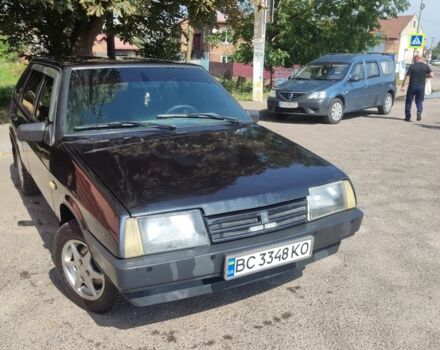 Черный ВАЗ 2109, объемом двигателя 1.5 л и пробегом 190 тыс. км за 1700 $, фото 2 на Automoto.ua