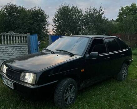 Черный ВАЗ 2109, объемом двигателя 1.5 л и пробегом 100 тыс. км за 1250 $, фото 1 на Automoto.ua