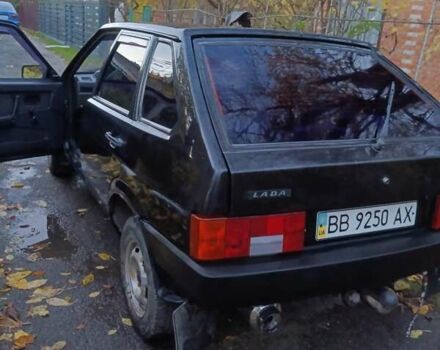 Черный ВАЗ 2109, объемом двигателя 1.5 л и пробегом 132 тыс. км за 1049 $, фото 2 на Automoto.ua