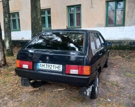 Черный ВАЗ 2109, объемом двигателя 1.5 л и пробегом 999 тыс. км за 780 $, фото 1 на Automoto.ua