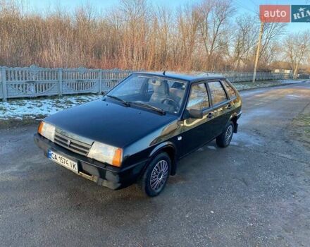 Черный ВАЗ 2109, объемом двигателя 1.5 л и пробегом 88 тыс. км за 2500 $, фото 2 на Automoto.ua