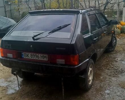 Черный ВАЗ 2109, объемом двигателя 1.5 л и пробегом 107 тыс. км за 1500 $, фото 1 на Automoto.ua