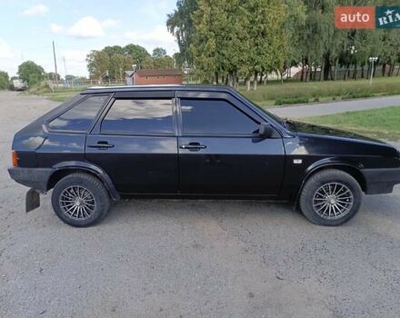 Черный ВАЗ 2109, объемом двигателя 1.6 л и пробегом 195 тыс. км за 2850 $, фото 4 на Automoto.ua