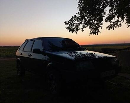 Черный ВАЗ 2109, объемом двигателя 1.6 л и пробегом 79 тыс. км за 3400 $, фото 2 на Automoto.ua