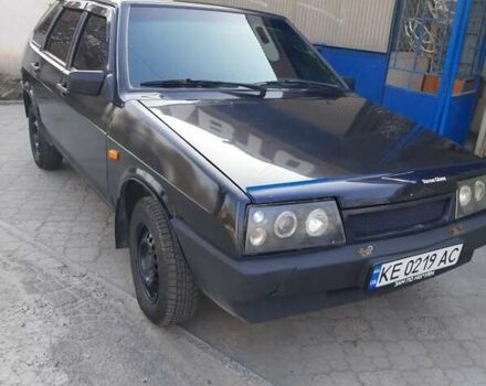 Черный ВАЗ 2109, объемом двигателя 1.6 л и пробегом 208 тыс. км за 1500 $, фото 3 на Automoto.ua