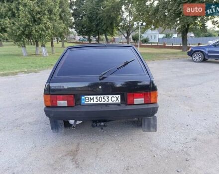 Черный ВАЗ 2109, объемом двигателя 1.6 л и пробегом 195 тыс. км за 2850 $, фото 3 на Automoto.ua