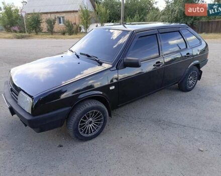 Черный ВАЗ 2109, объемом двигателя 1.6 л и пробегом 195 тыс. км за 2850 $, фото 2 на Automoto.ua