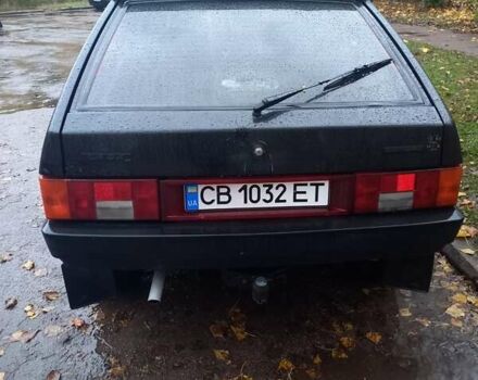 Черный ВАЗ 2109, объемом двигателя 1.6 л и пробегом 340 тыс. км за 1750 $, фото 4 на Automoto.ua