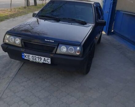 Черный ВАЗ 2109, объемом двигателя 1.6 л и пробегом 208 тыс. км за 1500 $, фото 2 на Automoto.ua