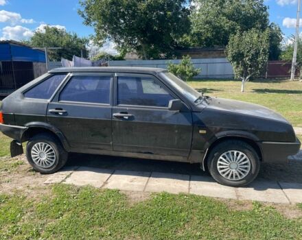 Черный ВАЗ 2109, объемом двигателя 1.6 л и пробегом 490 тыс. км за 900 $, фото 3 на Automoto.ua