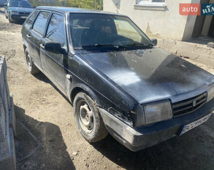 Черный ВАЗ 2109, объемом двигателя 1.6 л и пробегом 270 тыс. км за 1200 $, фото 1 на Automoto.ua