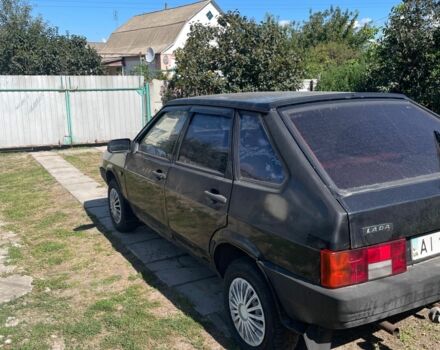 Черный ВАЗ 2109, объемом двигателя 1.6 л и пробегом 490 тыс. км за 900 $, фото 1 на Automoto.ua