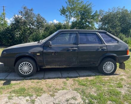 Черный ВАЗ 2109, объемом двигателя 1.6 л и пробегом 490 тыс. км за 900 $, фото 2 на Automoto.ua