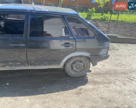 Черный ВАЗ 2109, объемом двигателя 1.6 л и пробегом 270 тыс. км за 1200 $, фото 4 на Automoto.ua