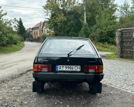 Черный ВАЗ 2109, объемом двигателя 1.6 л и пробегом 90 тыс. км за 1200 $, фото 2 на Automoto.ua