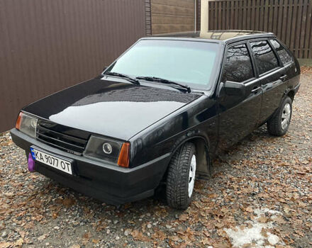 Черный ВАЗ 2109, объемом двигателя 1.6 л и пробегом 150 тыс. км за 2100 $, фото 1 на Automoto.ua