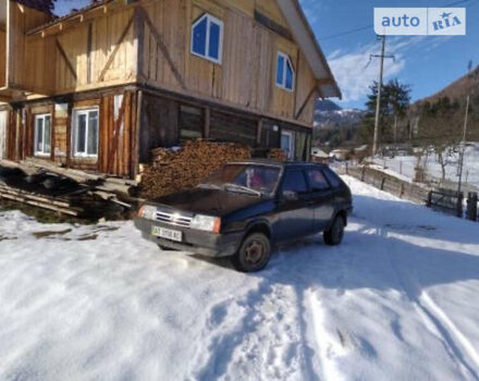 Чорний ВАЗ 2109, об'ємом двигуна 1.5 л та пробігом 200 тис. км за 1200 $, фото 1 на Automoto.ua