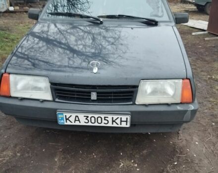 Черный ВАЗ 2109, объемом двигателя 1.5 л и пробегом 380 тыс. км за 1300 $, фото 1 на Automoto.ua