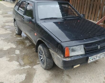 Черный ВАЗ 2109, объемом двигателя 0 л и пробегом 85 тыс. км за 620 $, фото 1 на Automoto.ua
