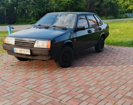 Чорний ВАЗ 2109, об'ємом двигуна 1.5 л та пробігом 230 тис. км за 1182 $, фото 8 на Automoto.ua