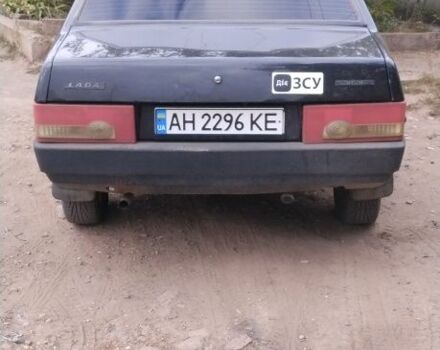 Черный ВАЗ 2109, объемом двигателя 1.6 л и пробегом 209 тыс. км за 1435 $, фото 3 на Automoto.ua