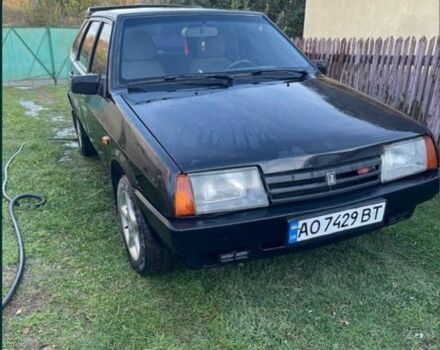 Черный ВАЗ 2109, объемом двигателя 1.6 л и пробегом 290 тыс. км за 1150 $, фото 2 на Automoto.ua