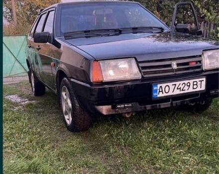 Черный ВАЗ 2109, объемом двигателя 1.6 л и пробегом 290 тыс. км за 1150 $, фото 1 на Automoto.ua