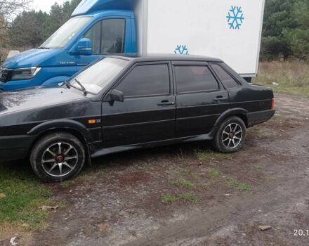 Черный ВАЗ 2109, объемом двигателя 1.6 л и пробегом 152 тыс. км за 1544 $, фото 8 на Automoto.ua